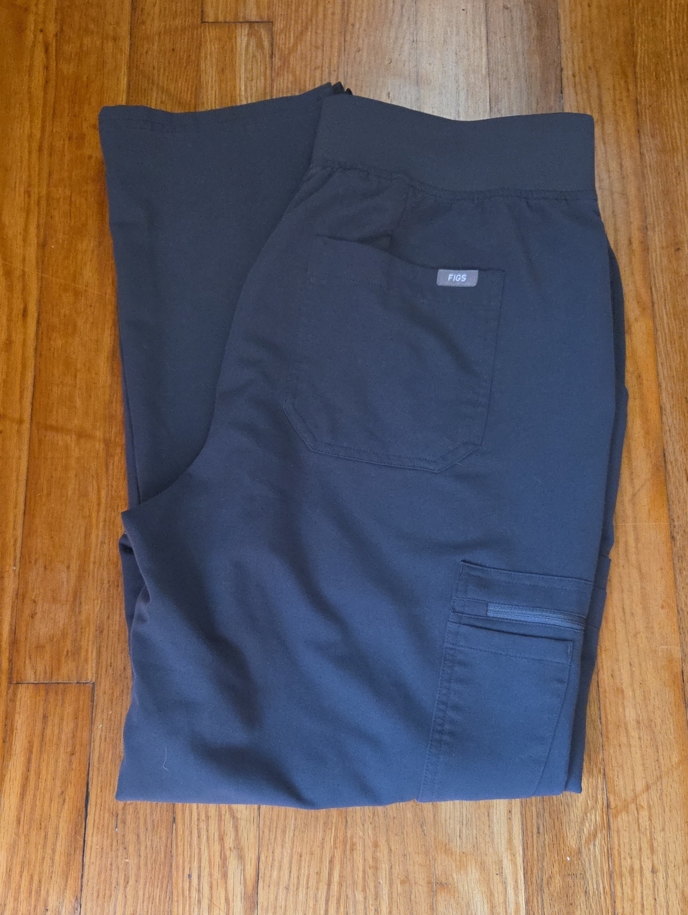 Figs Grey Cargo Scrub Pants